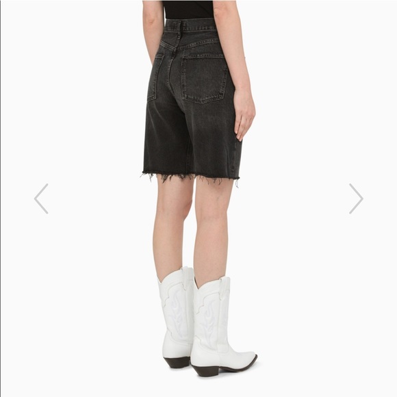 AGOLDE Black Denim Bermuda Short size 27 - Picture 2 of 6